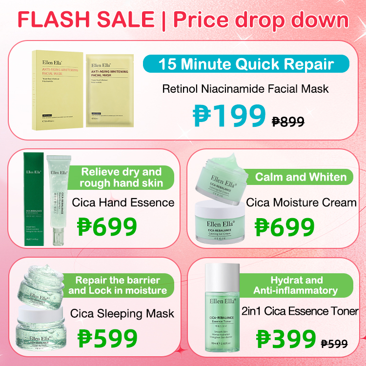 Holy week promo-ELLEN ELLA Flash sale skin care products collection